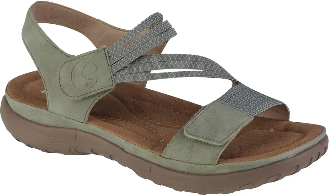 Rieker Sandalen groen Synthetisch