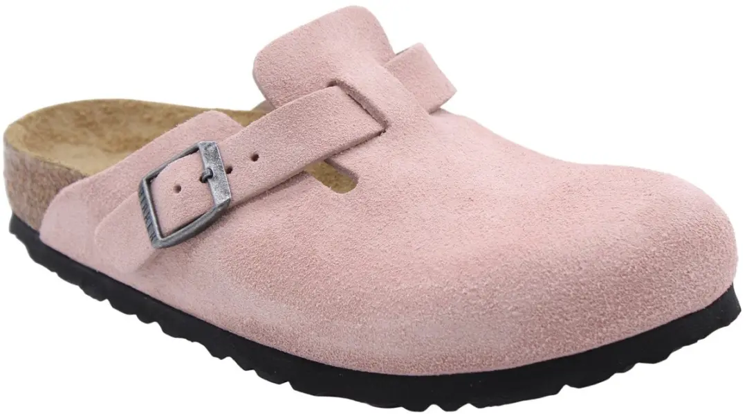 Birkenstock Boston Suede dames clog