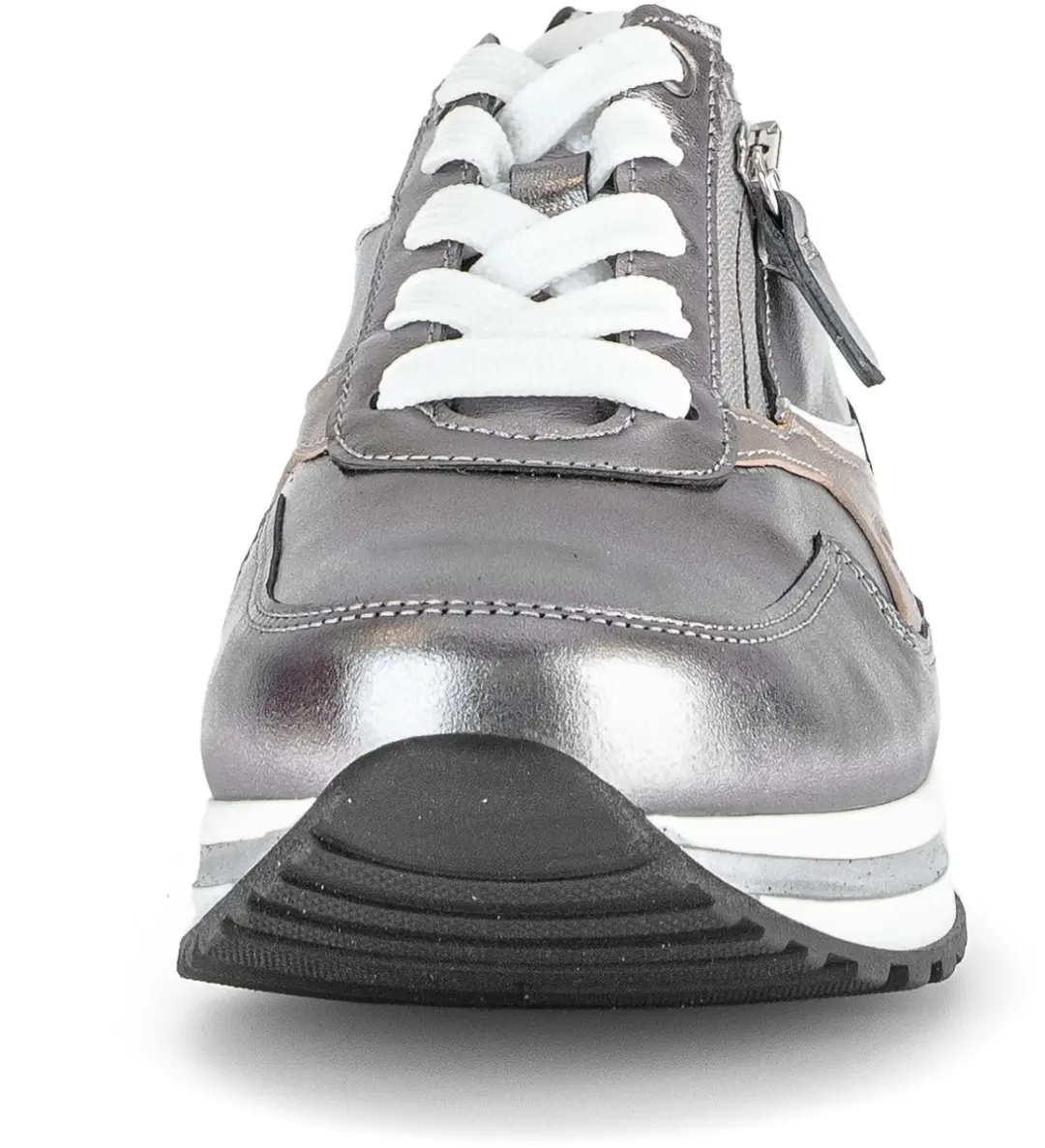 Gabor Dames Sneakers 526 - Zilver - Leer