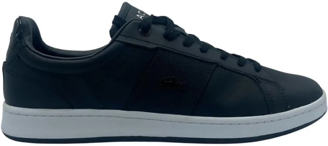 LACOSTE CARNABY PRO CGR 123 3 SMA BLK/WHT LEATHER