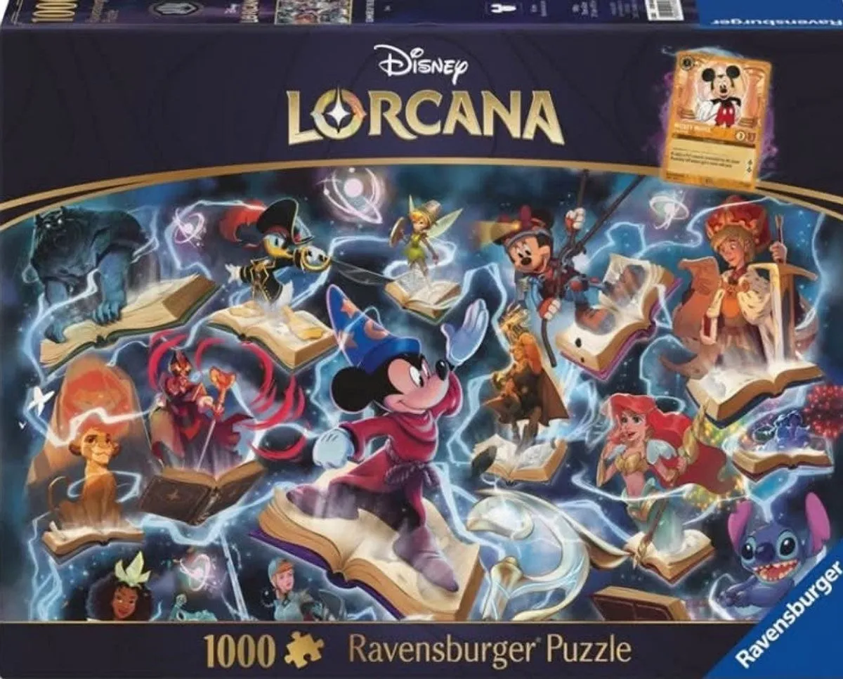 Ravensburger Disney Lorcana Glimmers of the Realm Puzzel 1000 Stuks - Multicolor - afbeelding 6 van 6