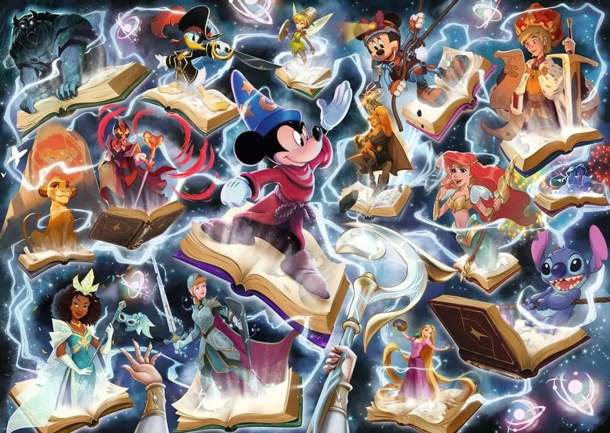 Ravensburger Disney Lorcana Glimmers of the Realm Puzzel 1000 Stuks - Multicolor