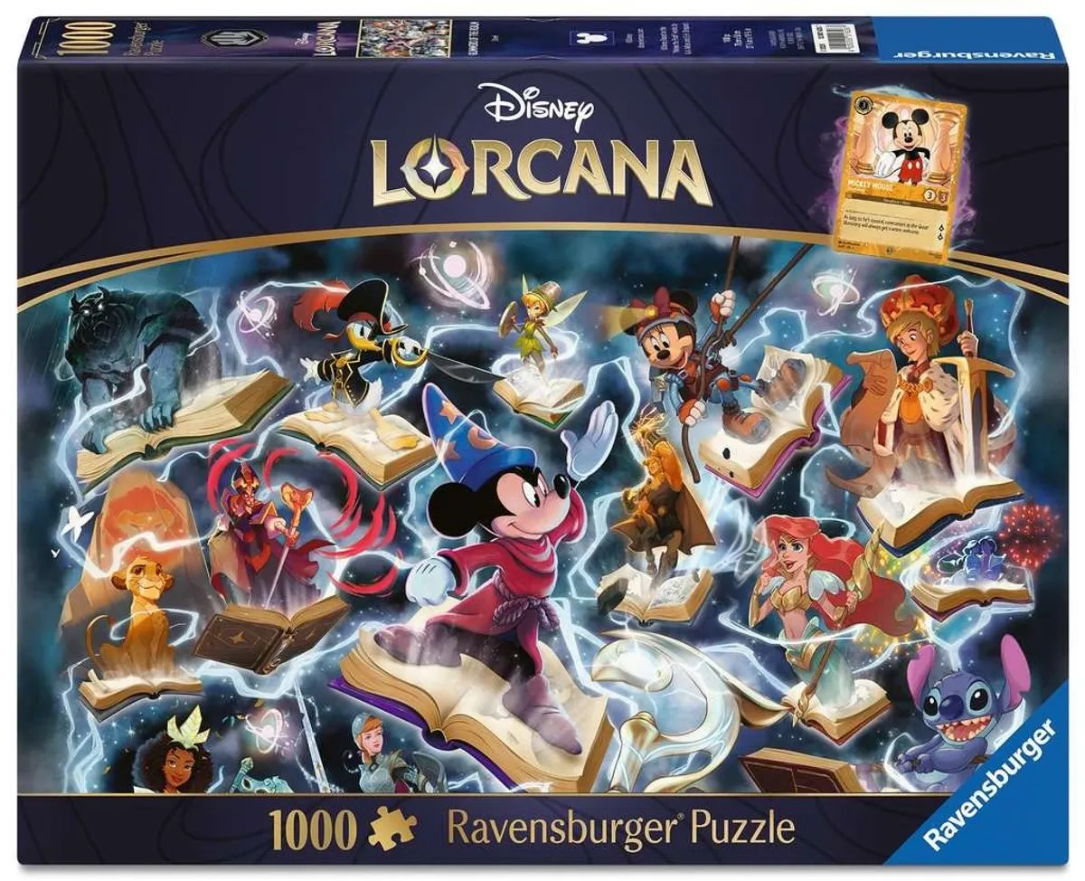Ravensburger Disney Lorcana Glimmers of the Realm Puzzel 1000 Stuks