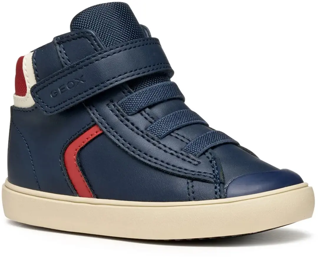 GEOX B Gisli A Schoenen - Navy/Red - Maat 24