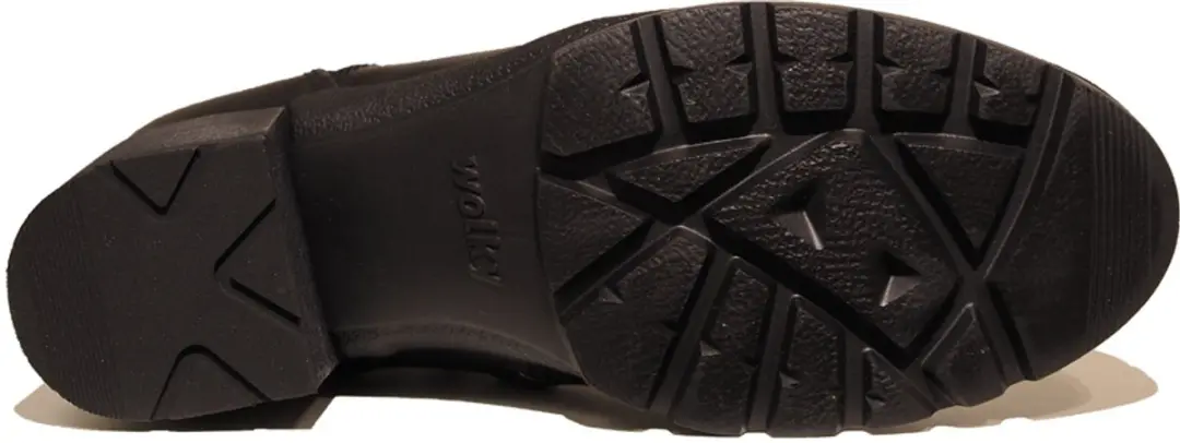 Wolky 0610030 000 Dames Veterboots - Zwart - 42