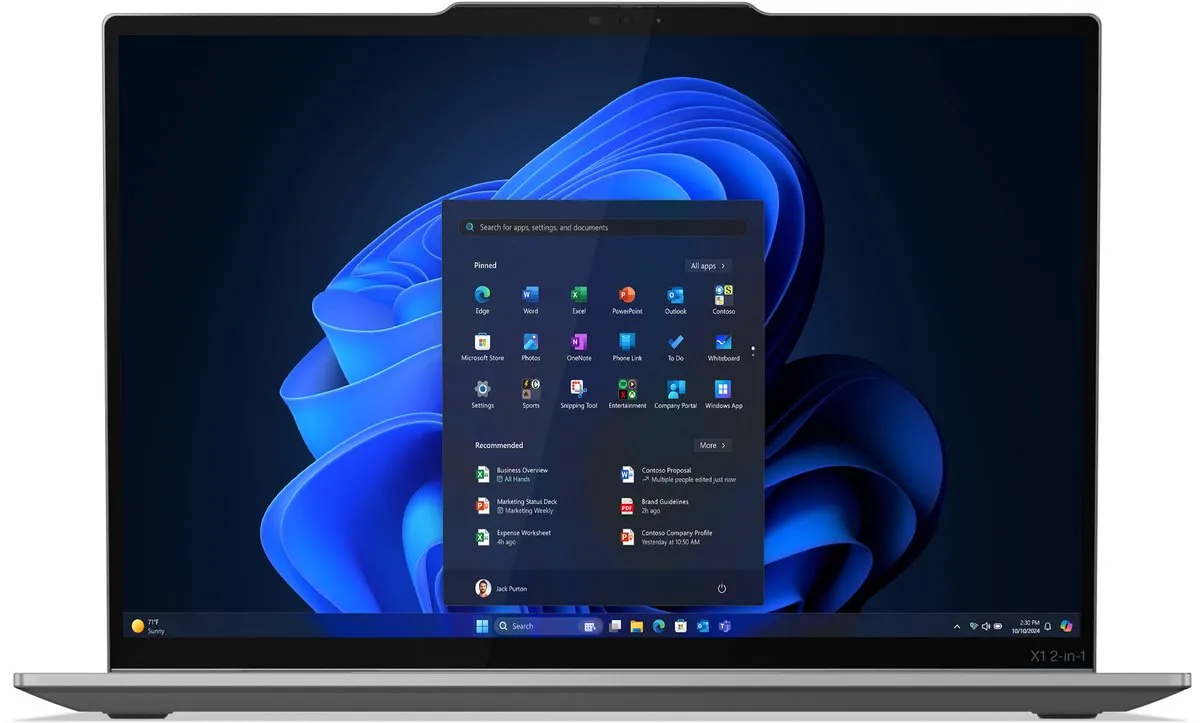 Lenovo ThinkPad X1 2-in-1 Gen 10 Core Ultra 7 Laptop - 14" - 32GB/1TB