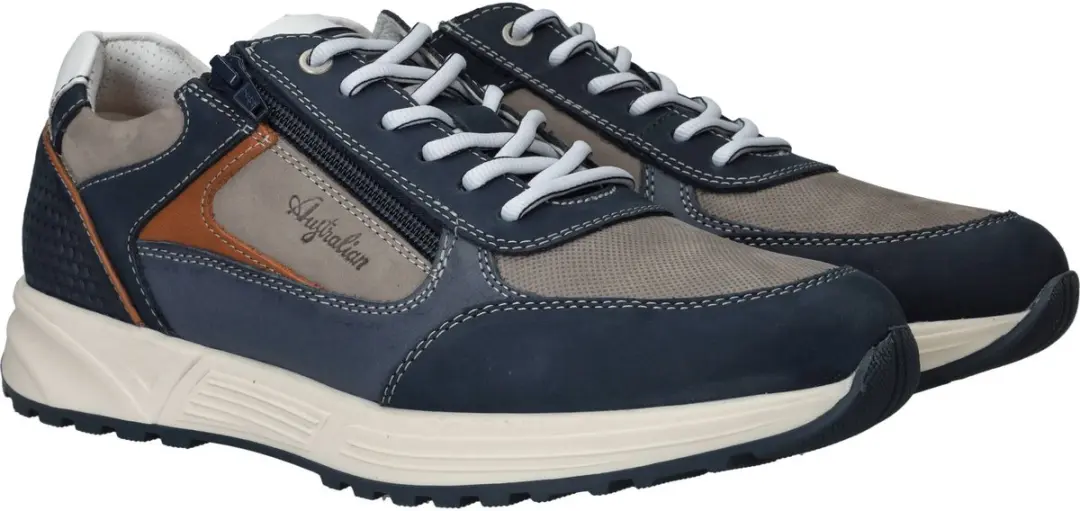 Australian Hawker Sneakers Heren - Blauw - Maat 47 - afbeelding 4 van 6