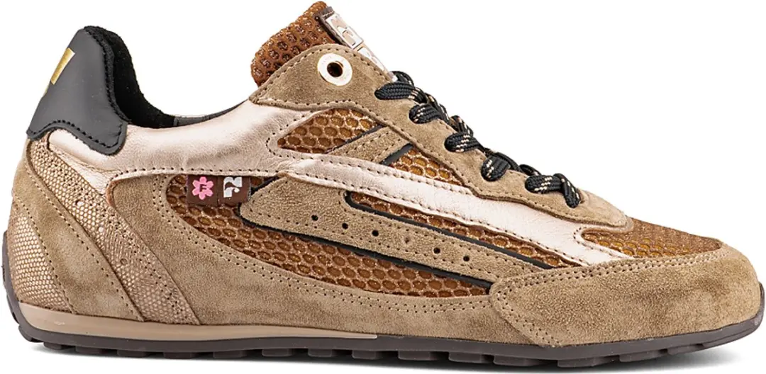 Floris van Bommel ILLVI 01.02 Lage Sneakers - Wit/Beige - afbeelding 3 van 6