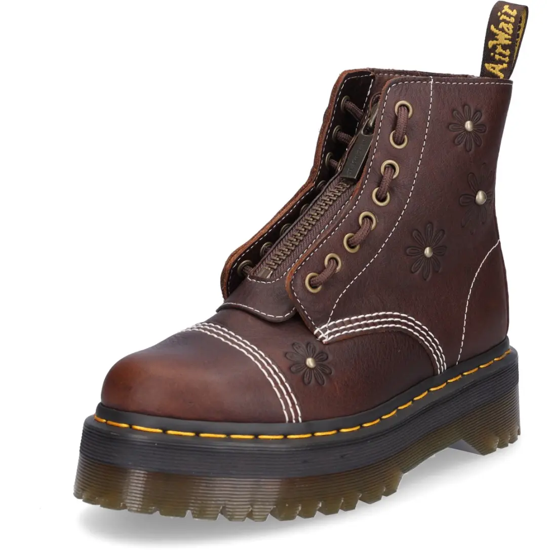 Dr. Martens Sinclair Flower Grizzly Leren Laarzen