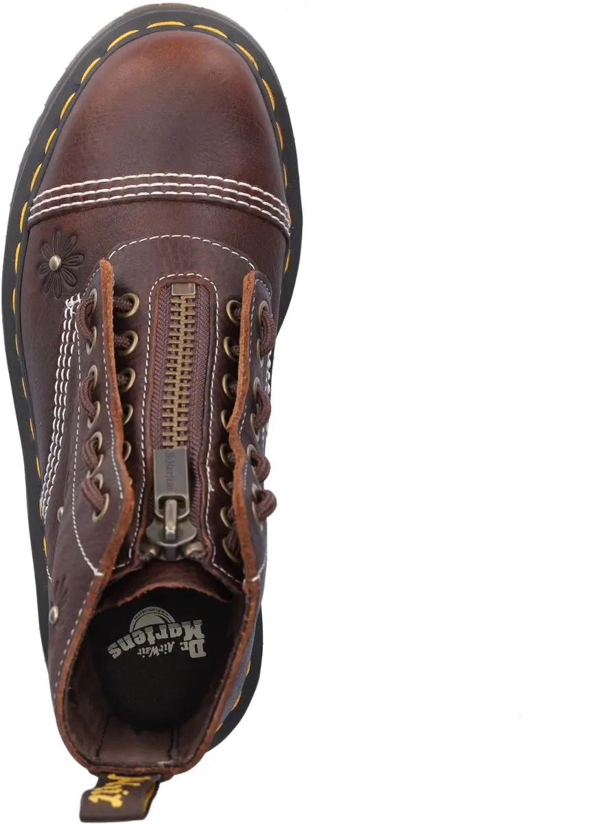 Dr. Martens Sinclair Flower Grizzly Leren Laarzen - Bruin