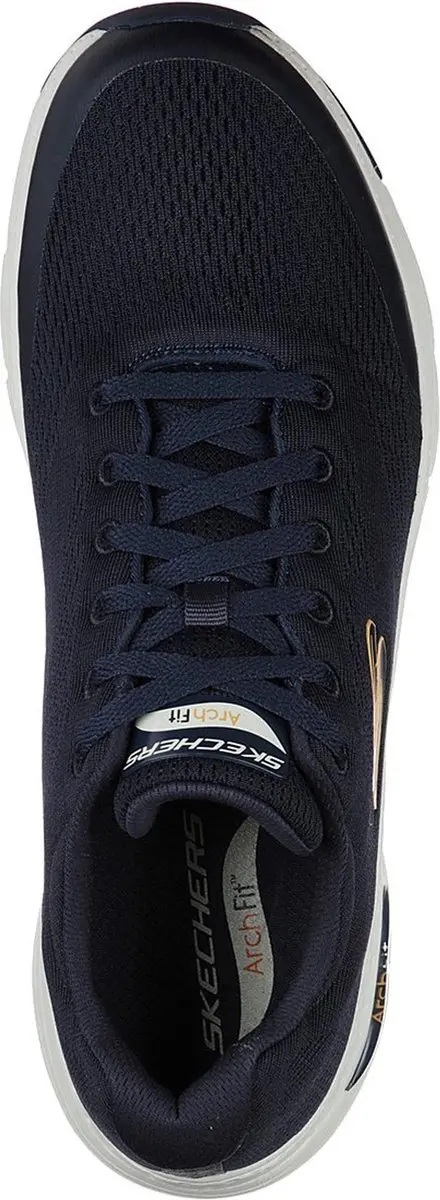 Skechers Arch Fit Heren Sneakers - Navy - afbeelding 6 van 6
