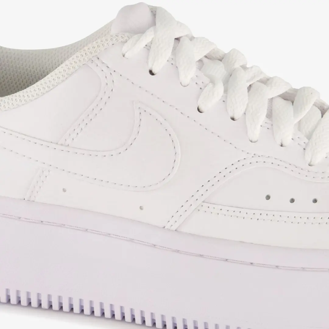 Nike Court Vision Alta Leather Sneakers - Dames 42 - Wit - afbeelding 6 van 6