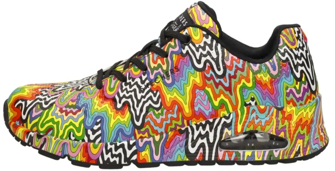 Skechers UNO Infinite Drip Dames Sneakers 177960-MLT - Multi - afbeelding 2 van 6