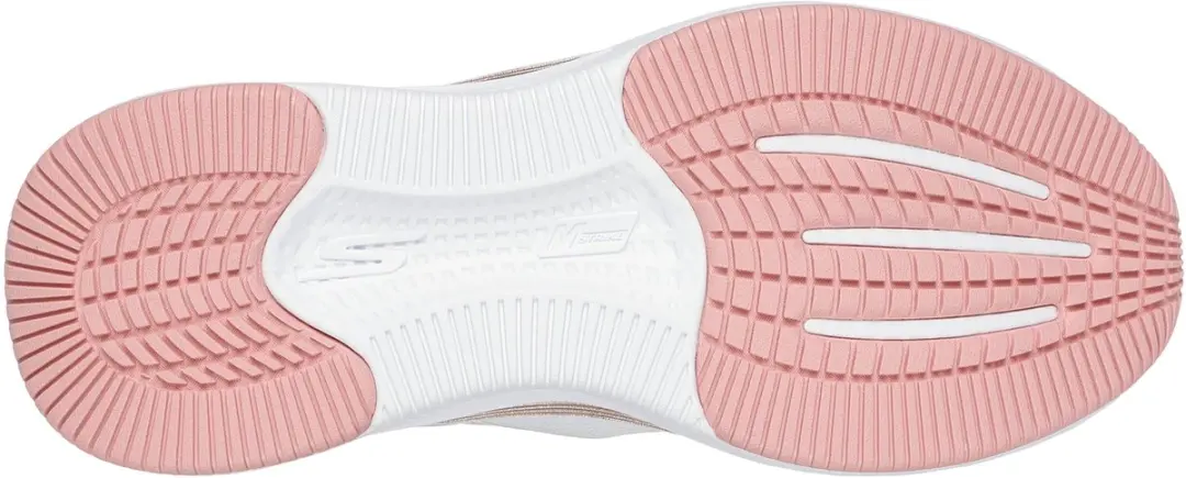 Skechers Hands Free Slip-Ins Go Run Elevated 2.0 Dames Sneaker 129006-WPK - Wit/roze - afbeelding 6 van 6