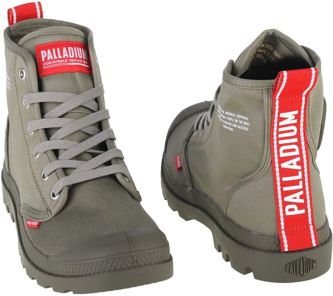 Palladium Pampa Hi Dare Sneakers - Groen - Maat 36