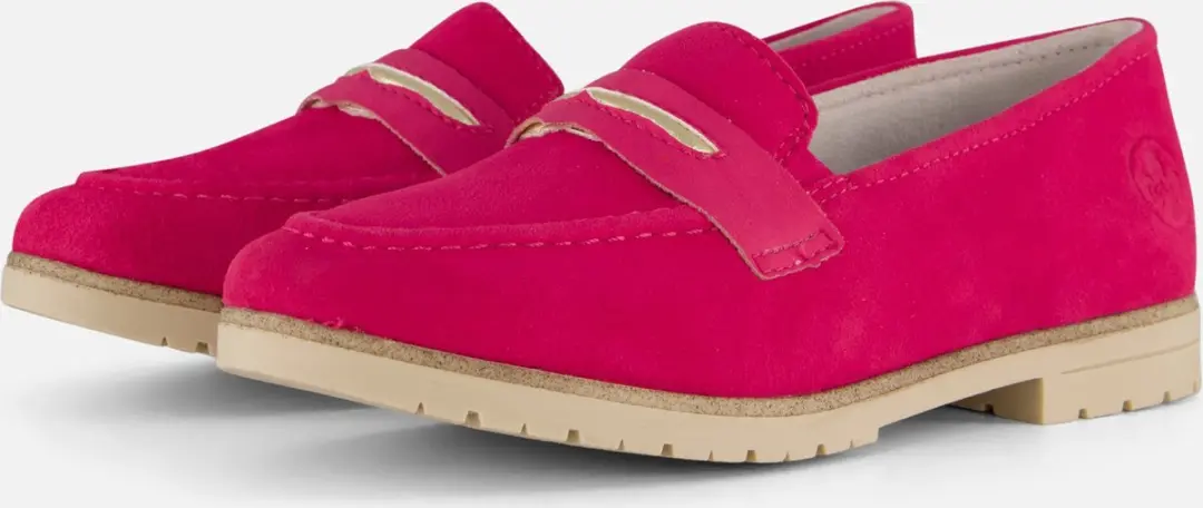 Rieker Instappers roze Synthetisch