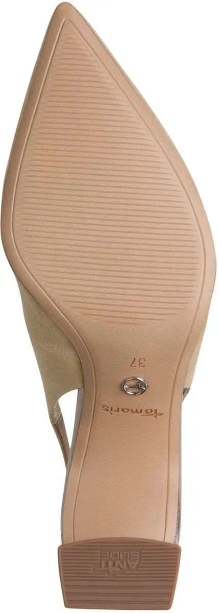Tamaris Slingbacks Beige Suede - Maat 37 - afbeelding 5 van 6
