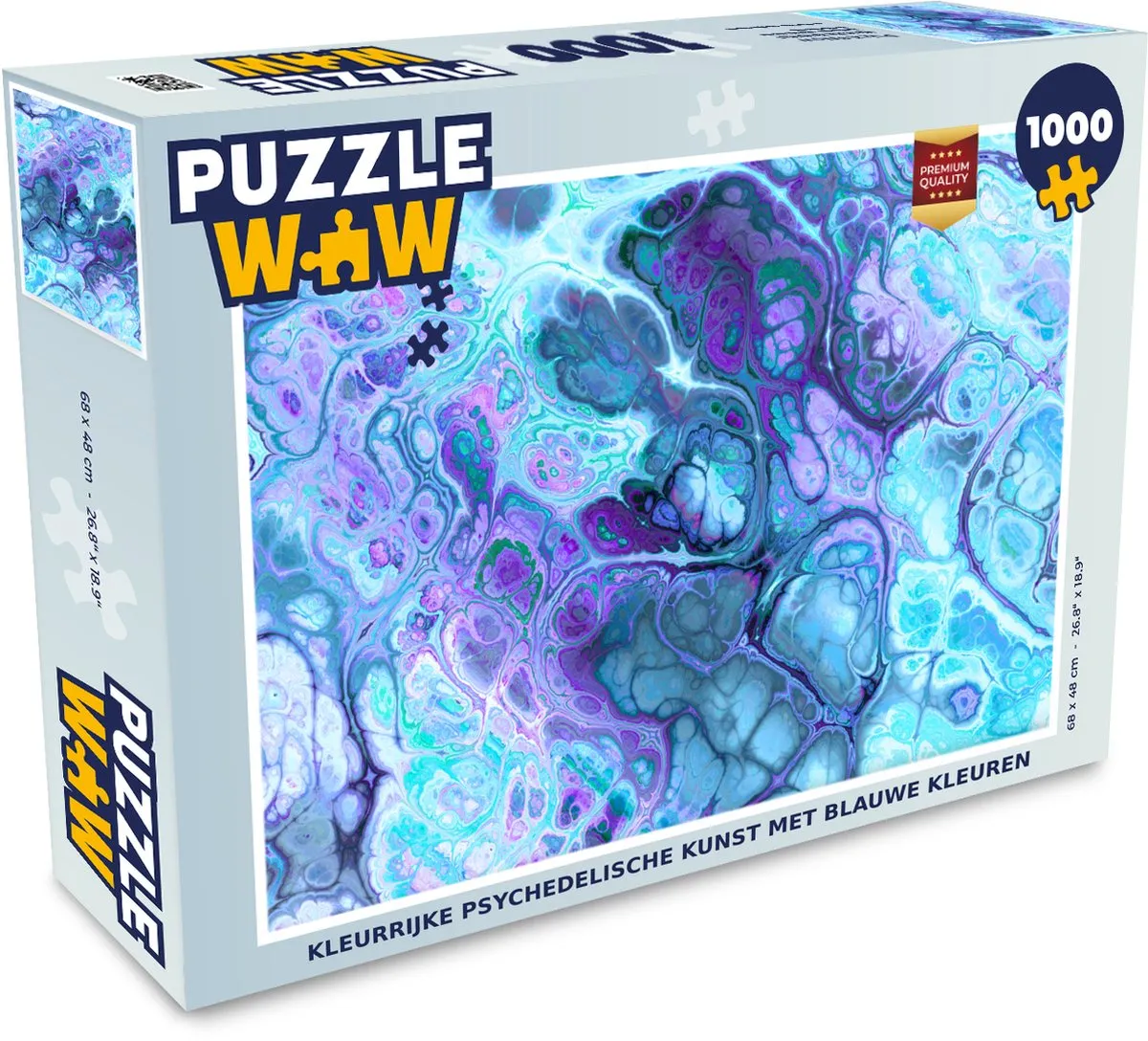 PuzzleWow Golf Legpuzzel 1000 Stuks - Multicolor