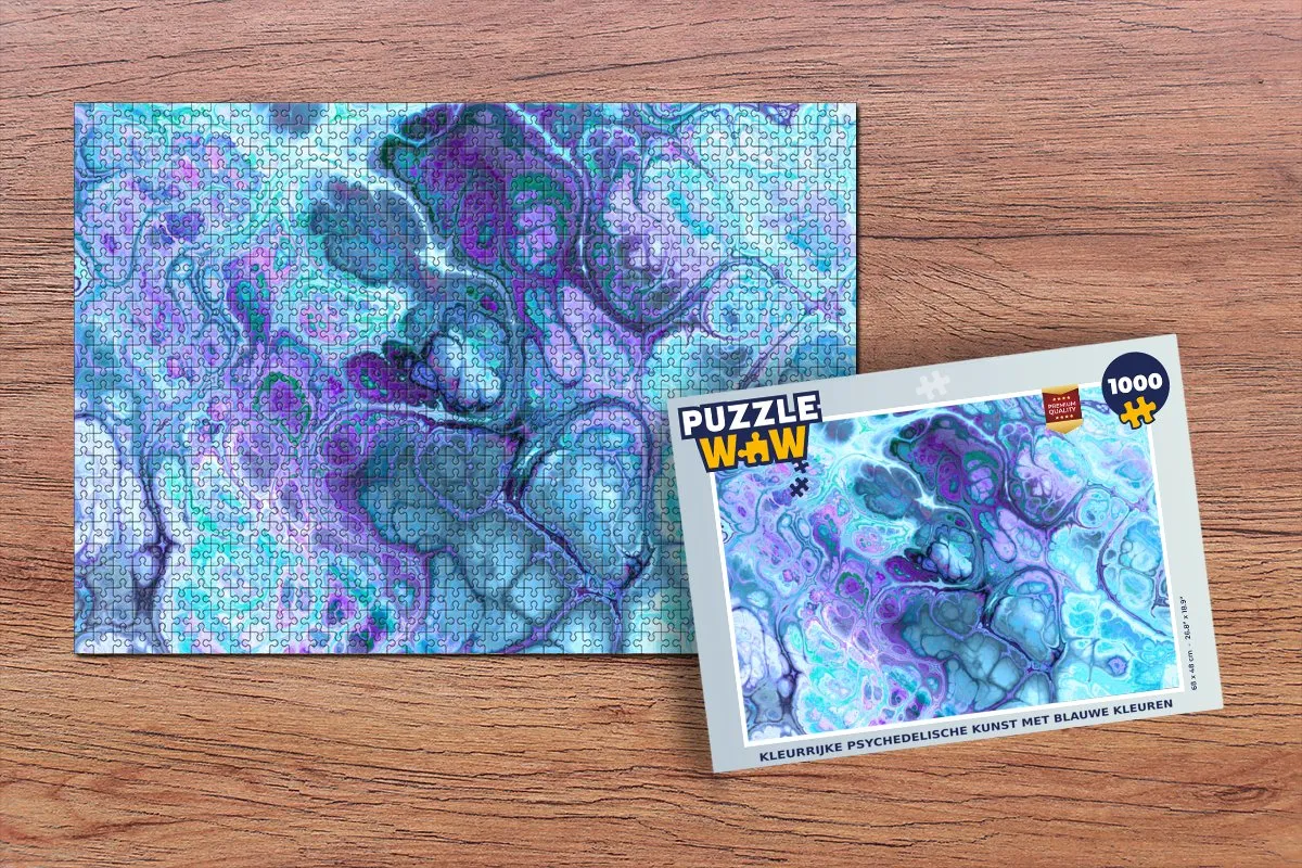 PuzzleWow Golf Legpuzzel 1000 Stuks - Multicolor