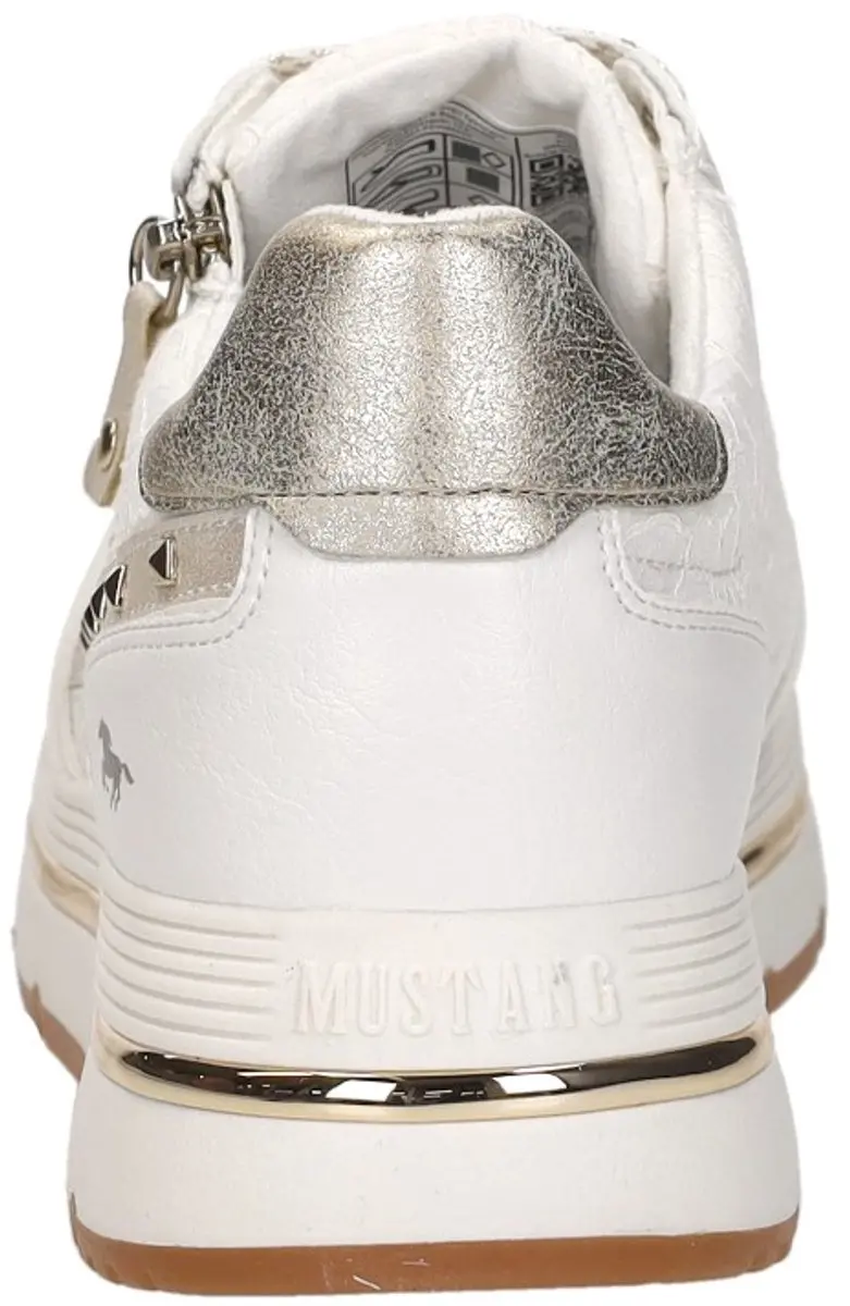 Mustang Sneakers Laag Sneakers Laag - wit - Maat 41 - afbeelding 6 van 6