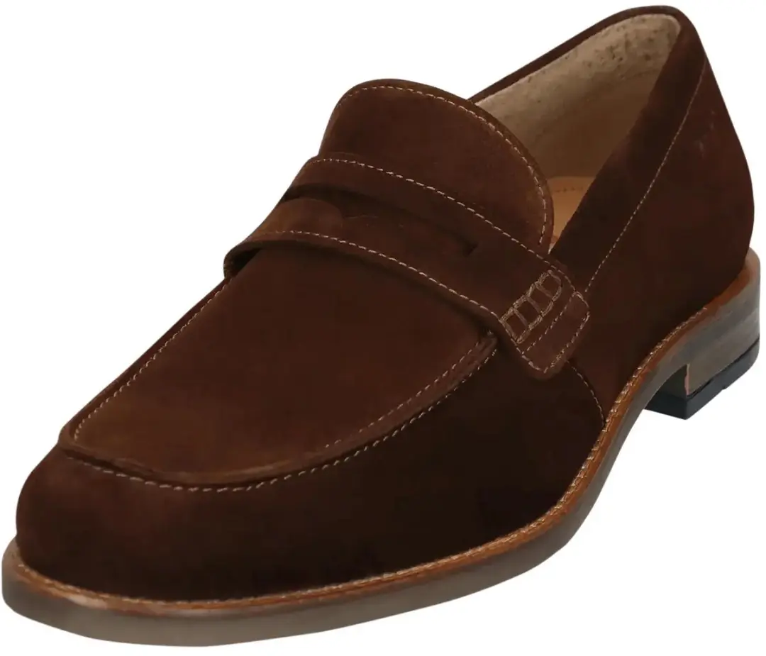 Bugatti 311-AJW63 Leren Loafers - Donkerbruin - Maat 44 - afbeelding 3 van 5