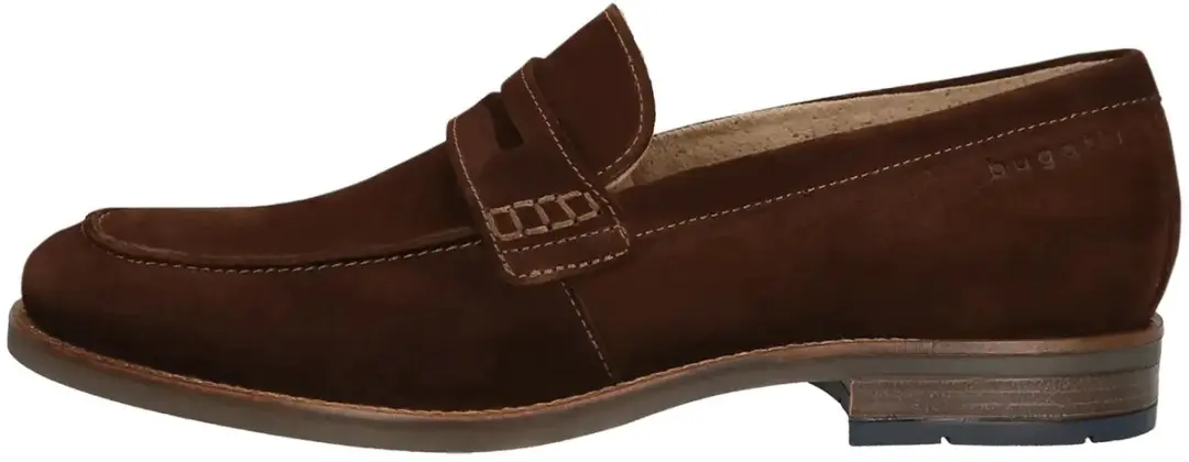 Bugatti 311-AJW63 Leren Loafers - Donkerbruin - Maat 44 - afbeelding 4 van 5