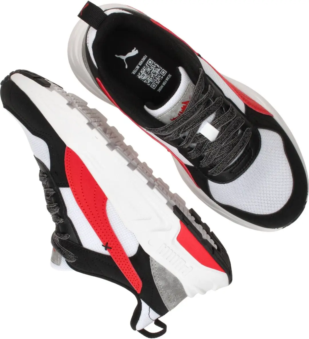 PUMA Trinity 2 Lt Mid 90s Jr Sneakers - Wit - afbeelding 6 van 6