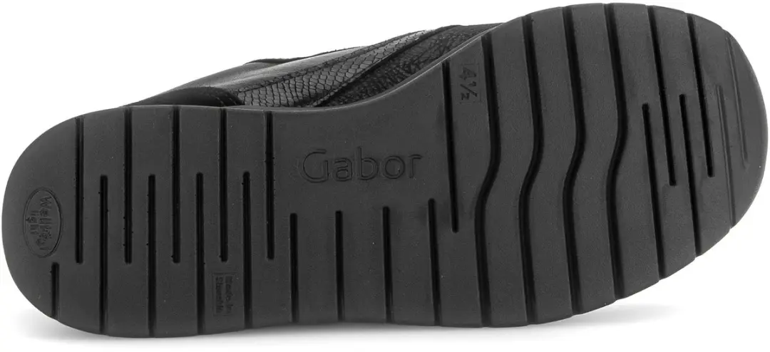 Gabor 6020.02.001 Dames Sneakers - Zwart - afbeelding 6 van 6