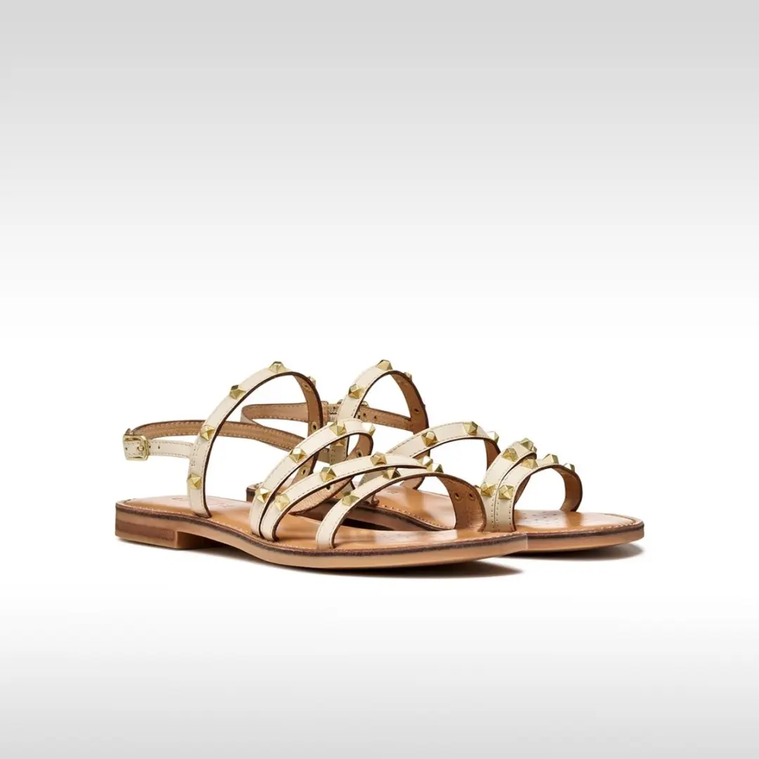 Geox Maddalusia C Dames Sandalen 38 - Melkwit - afbeelding 6 van 6