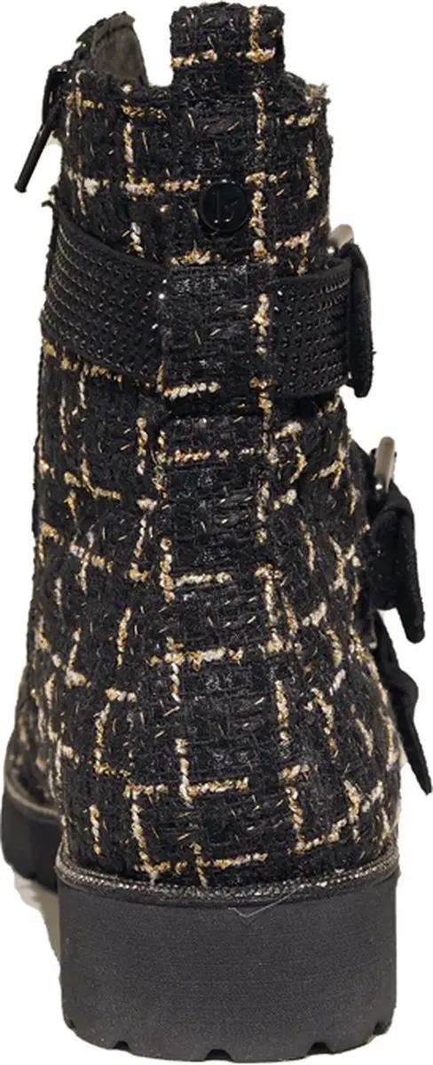 La Strada Boot Dames - Zwart/Beige Patroon 40