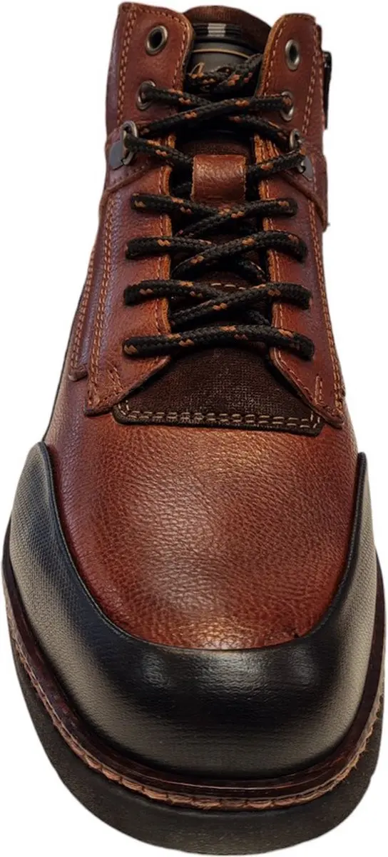 Australian Bezos Heren Veterschoenen Cognac - Maat 41 - afbeelding 2 van 6