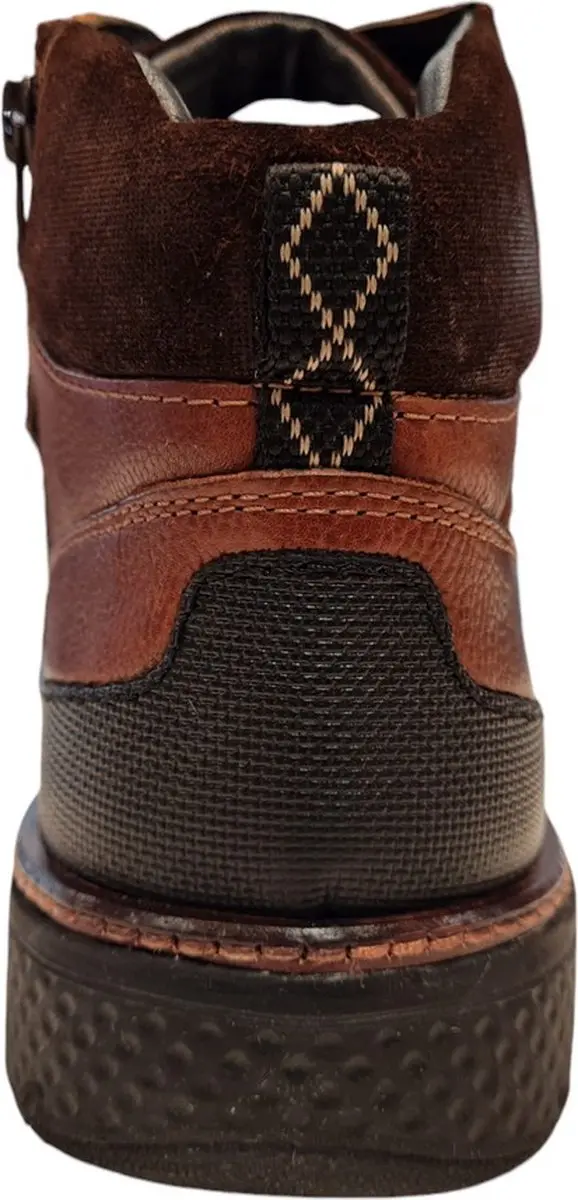 Australian Bezos Heren Veterschoenen Cognac - Maat 41 - afbeelding 3 van 6