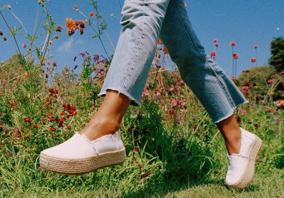 TOMS Valencia Espadrilles - Wit/Beige - afbeelding 5 van 6