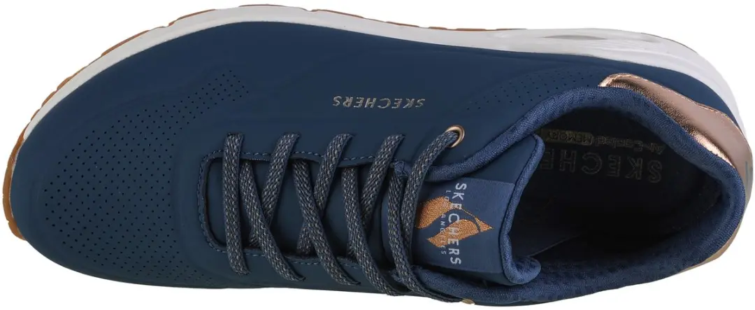 Skechers Uno-Shimmer Away Sneakers 36.5 - Marineblauw - afbeelding 4 van 6