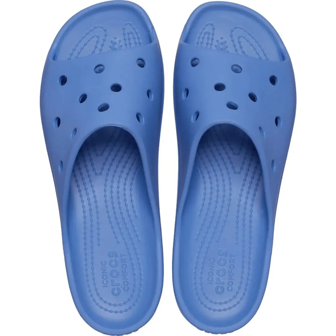 Crocs Classic Platform Slide Elemental Blauw - Maat 41/42 - afbeelding 3 van 3