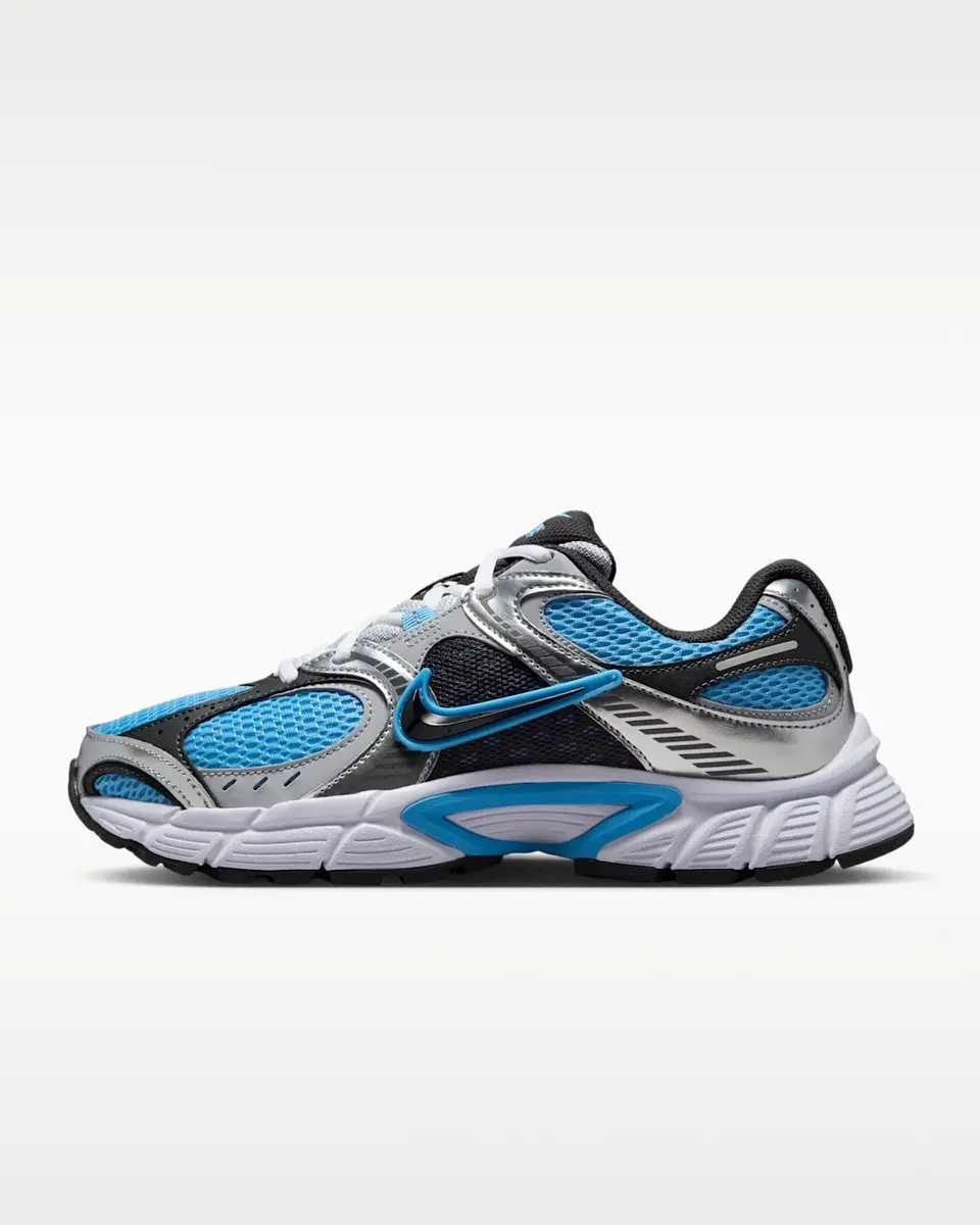 Nike V5 RNR - Maat 42 - University Blue/Anthracite/Wolf Grey/Zwart / Blauw Zwart - V5 RNR - Lifestyle - Dames Sneakers voor Vrouwen
