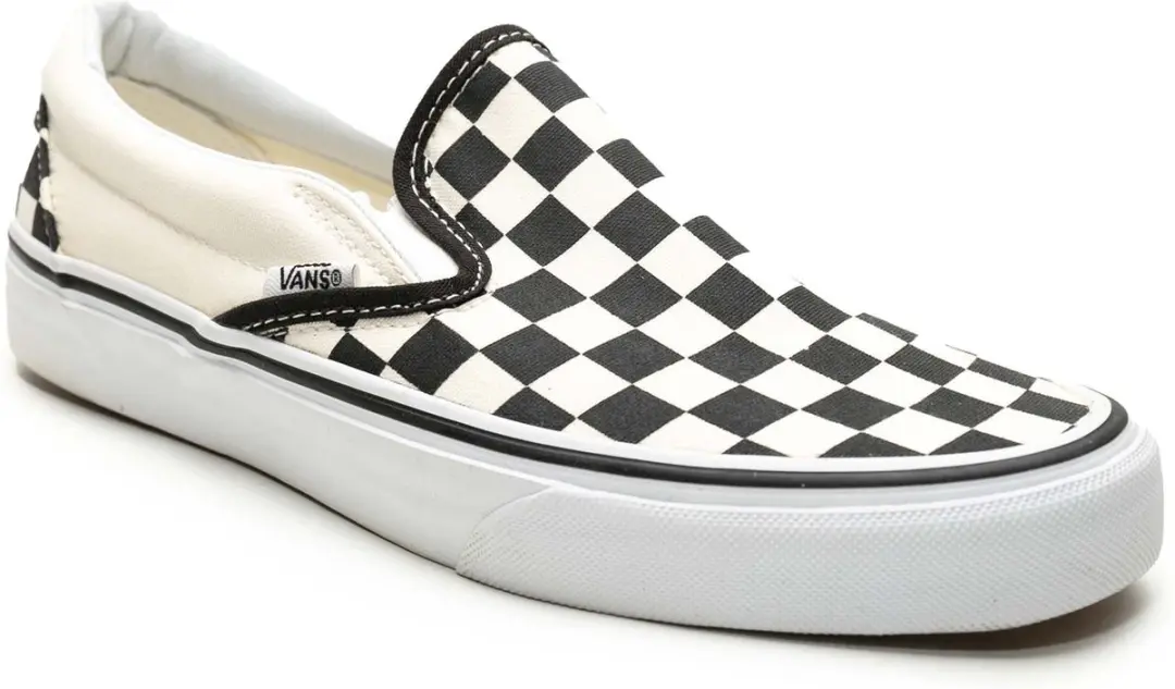 Vans Classic Slip-On Sneakers 137101 - 39 - Zwart/Wit Checkerboard