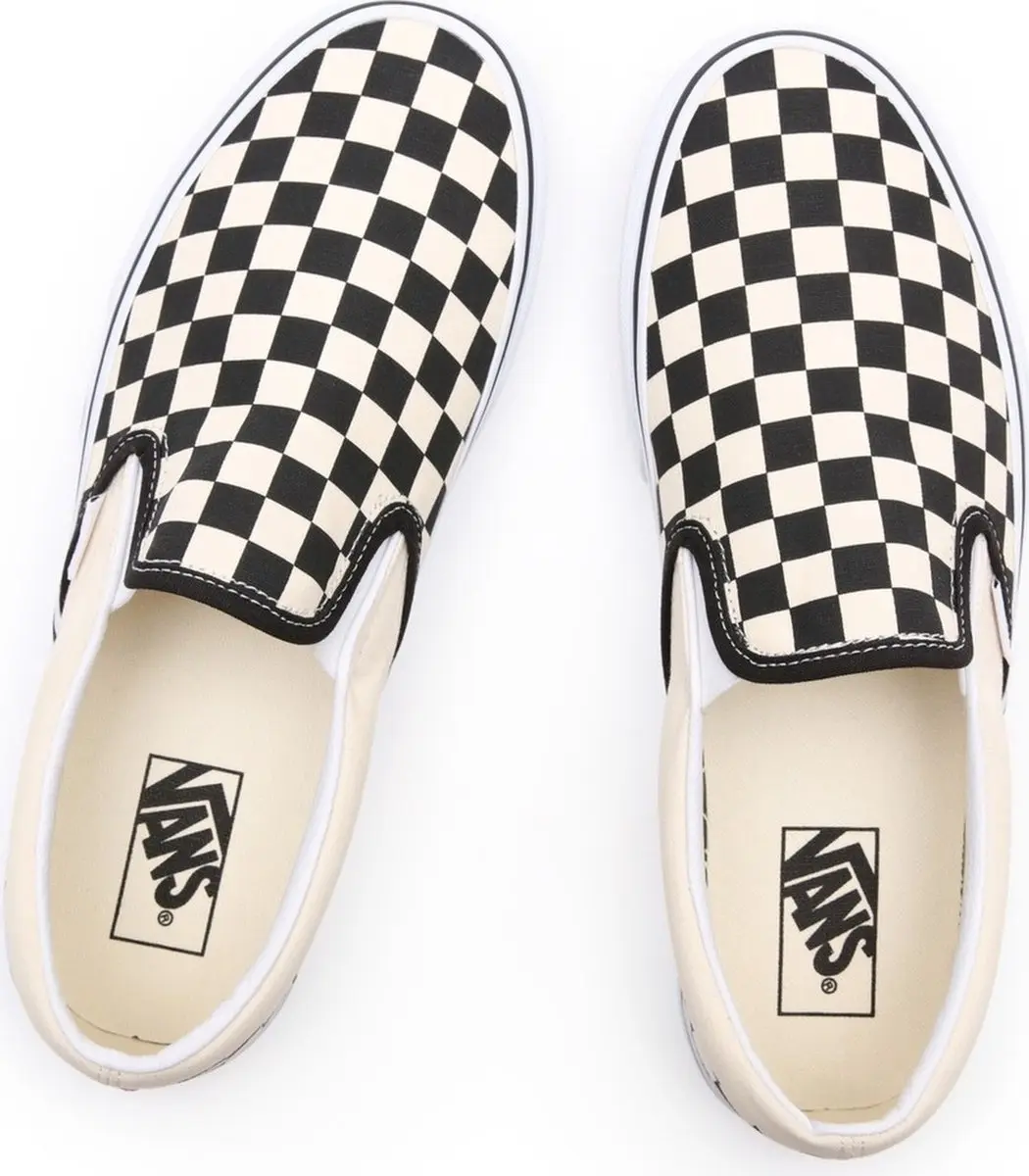 Vans Classic Slip-On Sneakers 137101 - 39 - Zwart/Wit Checkerboard