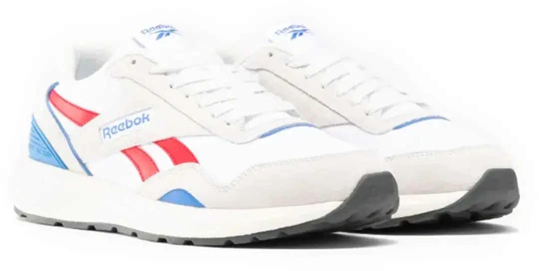 Reebok Unisex GL1100 Sport Sneaker Vrijetijdsschoenen 100201491 Grijs/Rood/Blauw