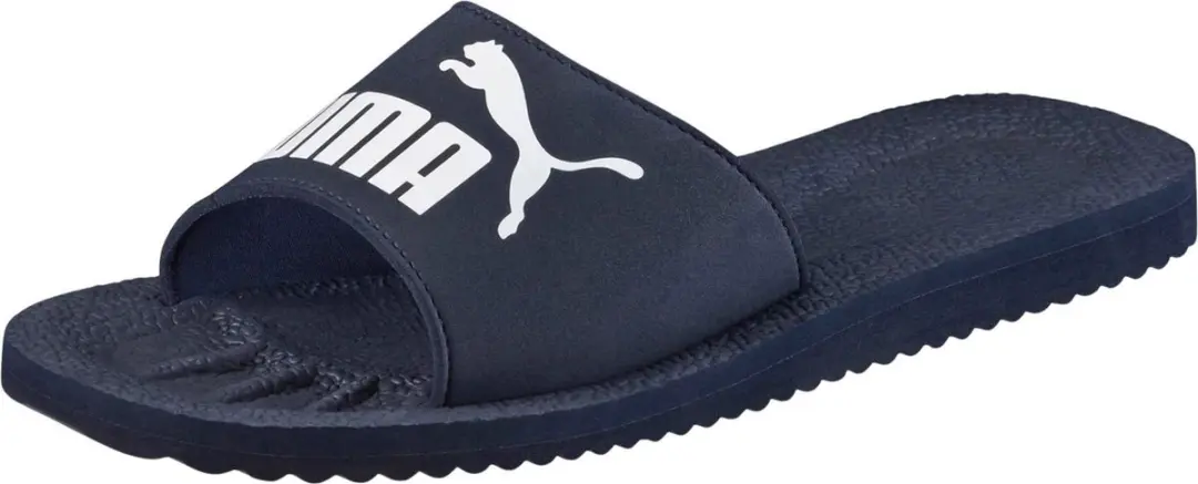 PUMA Purecat Badschoenen 37 - Donkerblauw/Wit - afbeelding 4 van 5