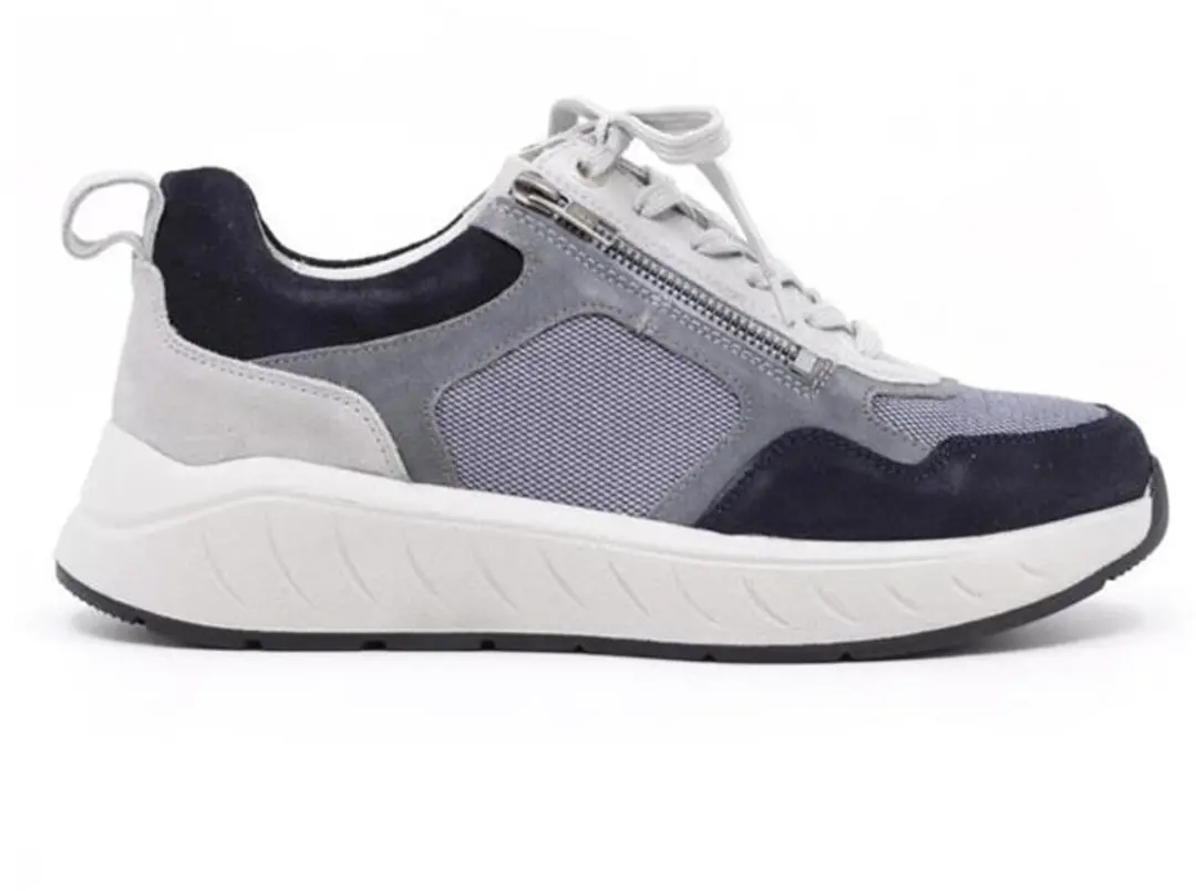 Solidus Ken Blauw K Sneaker Leder - 40.5 - afbeelding 4 van 4