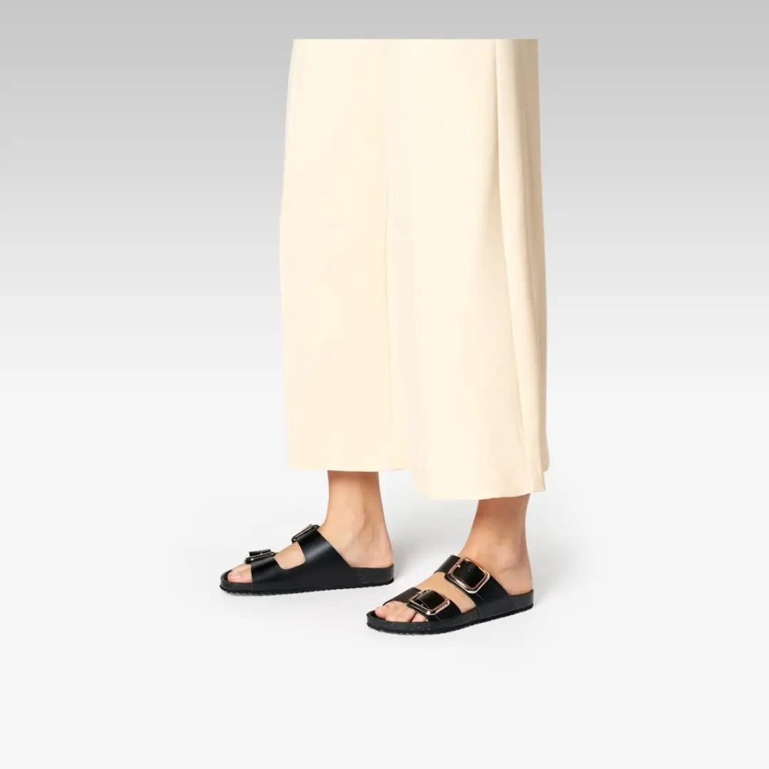 Geox Brionia R Dames Sandalen - 35 - Zwart - afbeelding 3 van 6