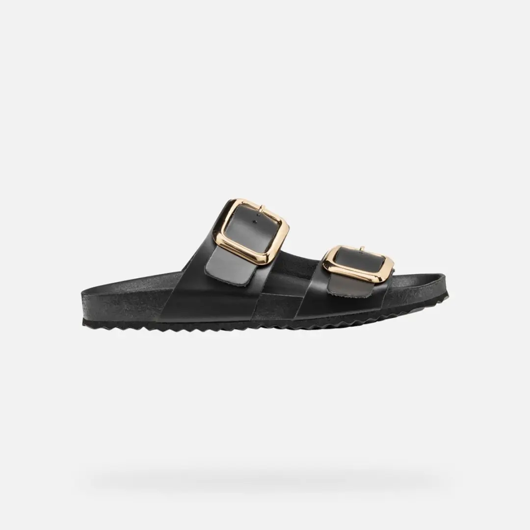 Geox Brionia R Dames Sandalen - 35 - Zwart - afbeelding 6 van 6