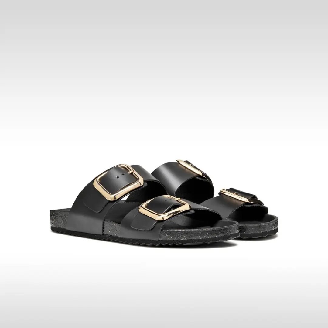 Geox Brionia R Dames Sandalen - 35 - Zwart - afbeelding 4 van 6