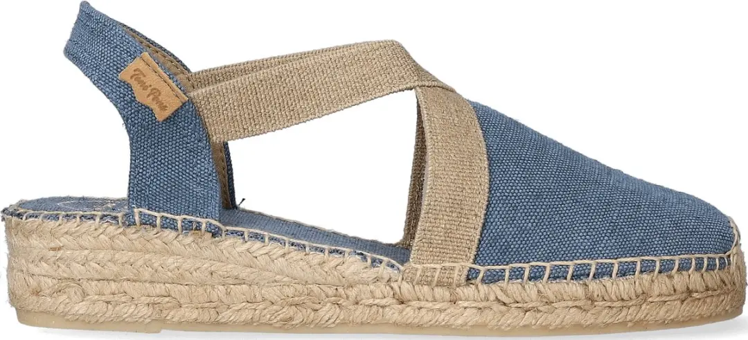Toni Pons Verdi-V Dames Espadrilles Blau