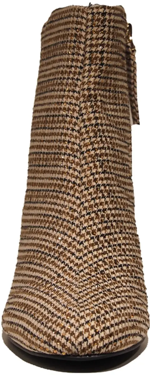La Strada Enkellaars Textiel - Beige - Maat 42 - afbeelding 5 van 6