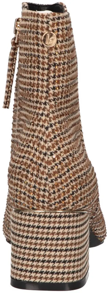 La Strada Enkellaars Textiel - Beige - Maat 42 - afbeelding 6 van 6