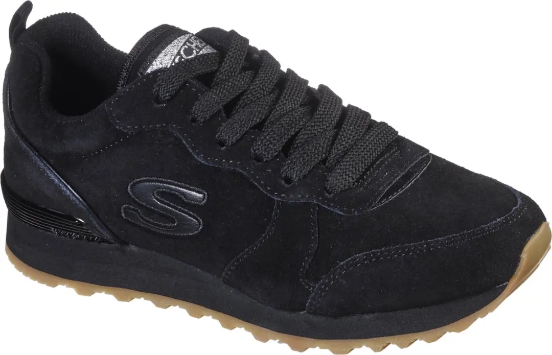 Skechers Og 85 Suede Eaze Dames Sneakers - 36 - Zwart - afbeelding 2 van 6