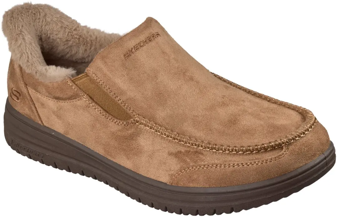 Skechers Murette Scofield Heren Sloffen - Tan