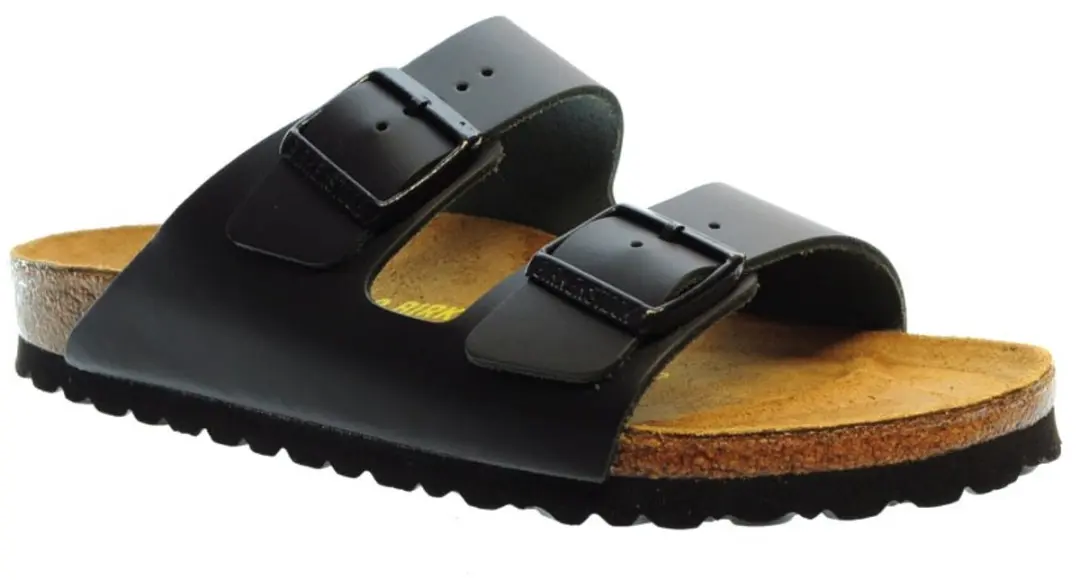 Birkenstock Arizona Slippers 44 - Zwart